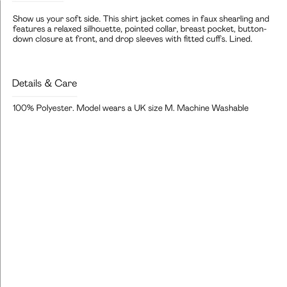 Oversized Sherpa jacket - Picture 6 of 6